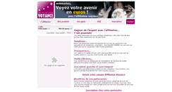 Desktop Screenshot of affiliation-voyance.com